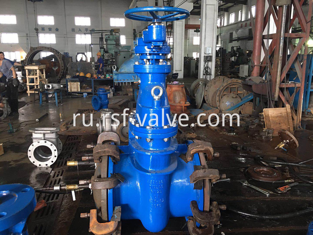 Pn25 Ductile Iron Metal Seat Gate Valve 2